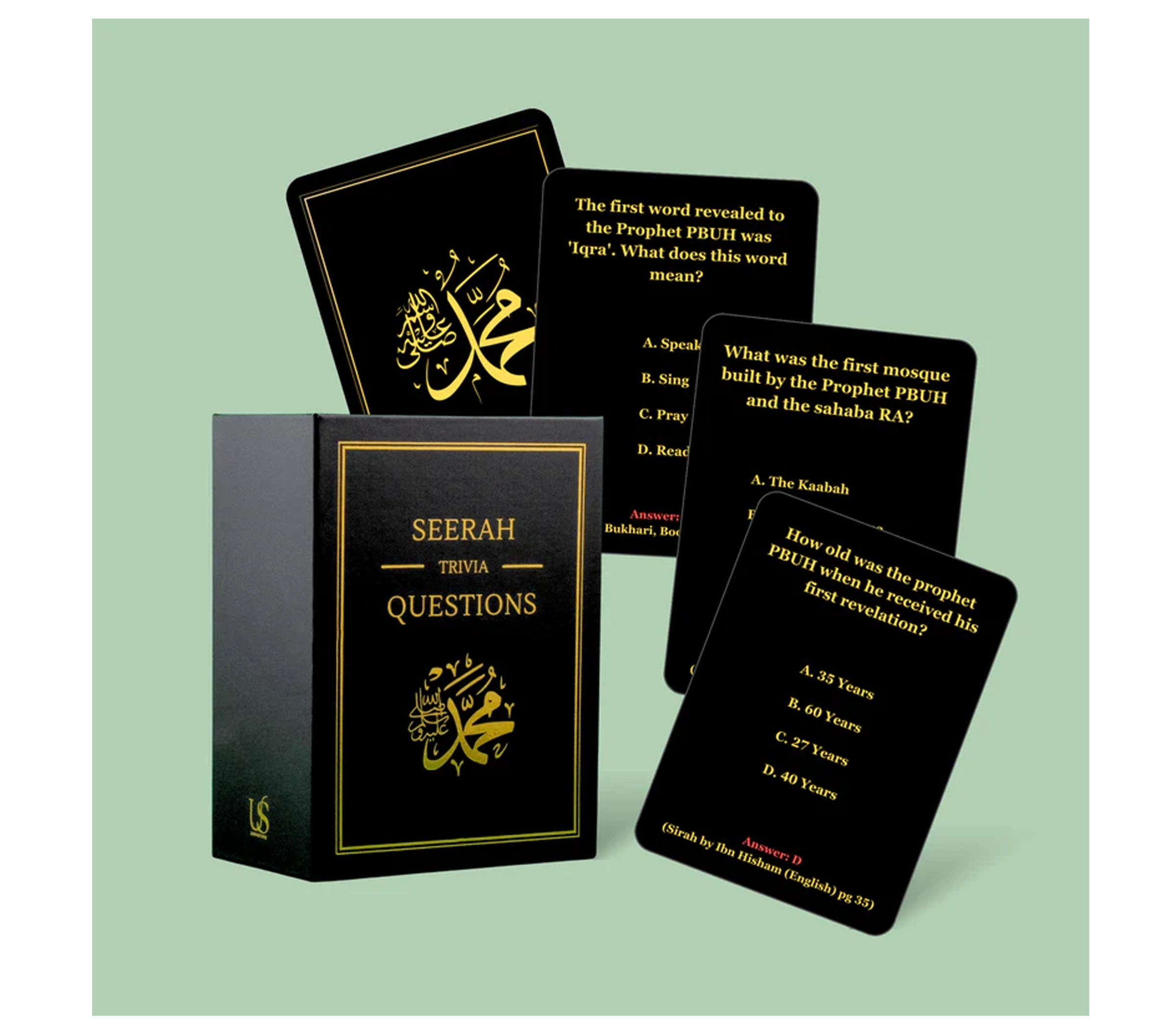 Islamic Trivia - The Seerah Of The Prophet Trivia Cards